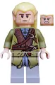 Минифигурка Lego Legolas - Olive Green Robe, Long Cheek Lines lor015 N