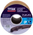 Уплотнитель Tytan Professional P 100m*9mm*5,5mm белый