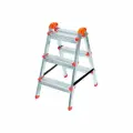 Стремянка Zalger табурет, стальная, 3 ступени, складной формат (103-03)