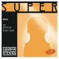 43 Super Flexible Комплект струн для контрабаса размером 4/4, соло, Thomastik