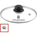 Крышка для сковороды Традиция, стеклянная, 22 см
