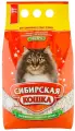 Сибирская кошка экстра наполнитель впитывающий для длинношерстных кошек (7 л х 4 шт)