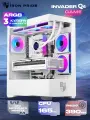 Корпус Invader Q6 + 3 ARGB вентилятора + закаленное стекло, ATX, Micro-ATX, Mini-ITX
