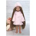 Одежда для кукол 32-35см Paola Reina, Vidal Rojas, Berjuan и др, Шубка для кукол, розовый