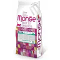 Сухой корм для кошек Monge Natural Superpremium Hairball, при выведении комочков шерсти, с курицей 10кг.