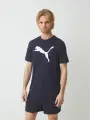 Футболка PUMA, 1 шт., размер S, темно-синий