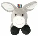 Музыкальная мягкая игрушка-комфортер ZAZU Ослик Дон для малышей