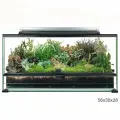 Террариум для рептилий, геккона эублефара, змеи, ящерицы, из стекла (Д56*Ш30*В28)