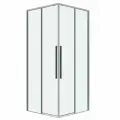 Душевой уголок Grossman 300. K33.01.9090.10.00 Galaxy (90*90*195) квадрат, раздвижн, хром, стекло прозрач, 1м