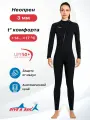 Гидрокостюм женский длинный неопрен 3 мм для плавания 2024