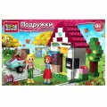 Конструктор домик, 122 дет. Город мастеров