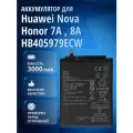 Аккумулятор HB405979ECW для Huawei Nova, Honor 7A, 8A, 8S, 9S, 6C, 6A, 7S, Huawei Y5p, Y5 2018, 2019, Y5 Prime 2018, Y6 2019 и др