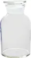 Склянка 1000мл св. стекло, шир горловина, притерт. пробка, 6 шт/уп, 10003101