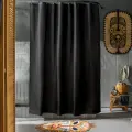 Штора для ванной тканевая 200х200 см Bantu Moroshka цвет Черный