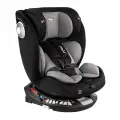 Pituso Roys Plus, автокресло с рождения до 12 лет гр.0-1-2-3 (0-36 кг), цвет Black, Grey Inlay