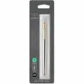 Parker 2020672 Гелевая ручка parker jotter core k694, stainless steel gt, блистер