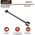 Рычаг Kortex для задней подвески Hyundai Elantra Xd 00-06 задний продольный правый OEM 551012D000; 551012D100; KSL5617