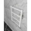 Полотенцесушитель AQUARDIS, водяной 400х600 Межсоевое 500мм, белый матовый