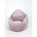 Кресло-мешок WOWPUFF макси 150*100 см XXXXXL велюр Пыльный розовый съемный чехол для взрослых бескаркасный