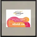 Рамка 45x45 фоторамка, для постера и фото, со стеклом и задником