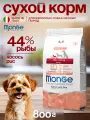 Корм сухой для собак со вкусом лосося Monge Dog Speciality Adult Mini, 800 г