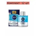 Лосьон после бритья Nivea, Men, 2 в 1, Защита и уход, 100 мл, 12 шт.