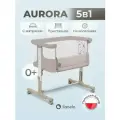 Приставная кроватка люлька для новорожденных Lionelo Aurora детская колыбель
