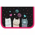 Упаковка 6 шт. Пенал юнландия, 1 отделение, картон с эффектом soft-touch, 19х11 см, Cat squad, 273493