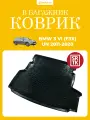 Коврик в багажник БМВ 3 универсал (2011-2020)/BMW 3 VI F3x UN (2011-2020) SRTK (Саранск) пластик (полиэтилен )