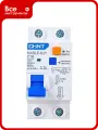 Выключатель дифференциальный CHINT NXBLE, 1П+N, 16A, 30мА, 4.5кA, AC, однополюсный, белый 105542