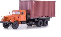 Модель коллекционная SSM КРАЗ-257Б1 контейнер