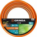 GRINDA FLEX 3, 3/4 , 25 м, 20 атм, из термоэластопласта, трёхслойный, армированный, гибкий, поливочный шланг, PROLine (429008-3/4-25)