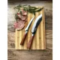 NIHONTO Набор японских кухонных ножей. 2 ножа. Поварской нож Butakiri + нож для разделки Honesuki. Профессиональные кухонные ножи . Кованая сталь AUS-8.