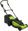 Газонокосилка электрическая Greenworks 2000 Вт, щеточный, 43 см