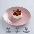 Доляна Тарелка десертная Пастель 19 см розовый 19 см 1 190 мл 19 см 2.5 см 19 см