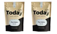 TODAY Кофе растворимый Pure Arabica, Россия, 150 г, 2 уп