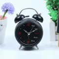 Будильник One, two, дискретный ход, d-6.5 см, 12 х 8 см, черные