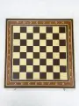 Шахматная доска турнирная складная без фигур Венге большая 50 см