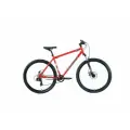 Велосипед FORWARD Sporting SX 29 8ск. 2025 (требует финальной сборки), Цвет красный-серебристый, Размер 19