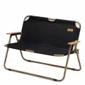 Кресло Naturehike Outdoor Folding Double Chair Night Black/Walnut