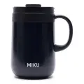 Термокружка MIKU TH-MGH-500-BLK, с ручкой, 0.5 л, черная