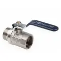 Кран шаровой для воды полнопроходной, вн-нар 2 Aqualink, ручка-рычаг 1 шт