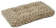 Лежак для кошек и собак Midwest Ombre плюшевый с завитками 74х53 см мокко