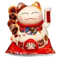 Кот манеки неко Талисман удачи 28см (220В)