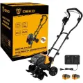 Культиватор аккумуляторный Deko DKET40, 2*5.0Ач, двойное з/у (085-2023)