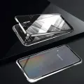 Чехол Yue Tengda, для Samsung A52, алюминиевый сплав, закаленное стекло, магнитный