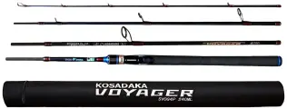 Спиннинг Kosadaka VOYAGER 4Pro 2.40/3-17 тубус 4 секции