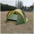 Палатка 3-местная, (2 слоя) дуги стекловолокно. ART1011-3 (Зеленая)