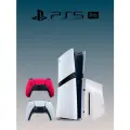 Игровая приставка Sony PlayStation 5 PRO (Digital) + дисковод + 2-й геймпад (красный, Cosmic Red)