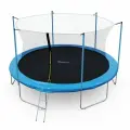 Батут с защитной сеткой DFC Kondition 15 ft с лестницей GB10201-15FT-INNER NET, большой, уличный, детский
